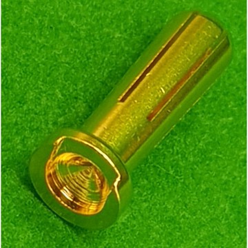 【車車共和國】AMASS  5mm ( 90°焊接點) 大電流輸出 鍍金香蕉插頭 接頭 / 金插 適用鋰電池 5mm插孔