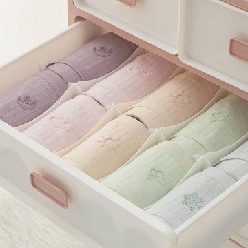 內褲女 C132 無痕日系中腰透氣純棉襠性感收腹少女生薄款 三角褲