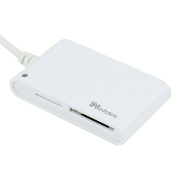 infotec 英富達 ATM多合一讀卡機  支援健保卡/工商憑證/自然人憑證  Mac/Windows  INF-IC-103  白色  1盒