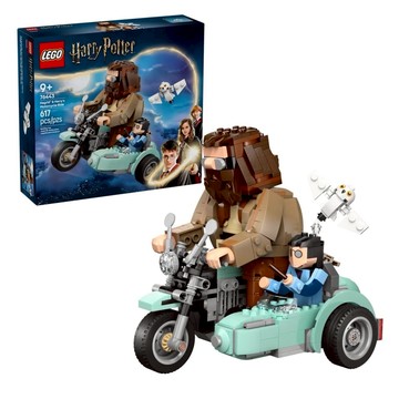 樂高 LEGO 76443 哈利波特 海格和哈利的摩托車之旅積木玩具 益智拼裝模型  多色  1個