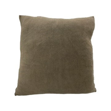 J&N 伯格舒柔抱枕 墨綠咖色 (2入/組)  60 x 60cm
