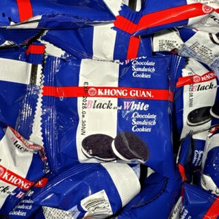 ??現貨 羅達利黑餅 黑白餅 夾心餅乾 新加坡餅乾 巧克力夾心餅乾