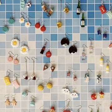 🔥現貨24H秒出🔥日系可愛耳夾 耳夾 免打洞耳夾 可愛耳夾 卡通耳夾 造型耳夾 少女耳夾 日系耳夾 吊飾耳夾 趣味耳飾