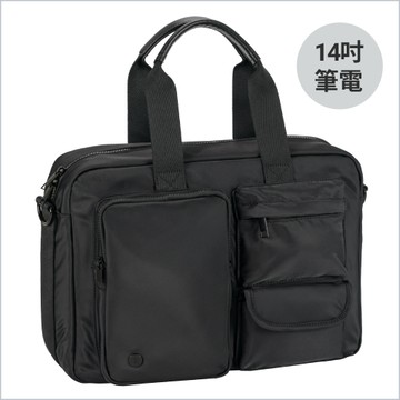 職人多口袋商務電腦包(14吋) [OF-005-M]