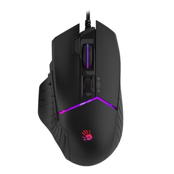 A4 Bloody W95max黑色 光微動RGB電競滑鼠(未激活) 神疊/創世神/Drag Click-贈激活卡