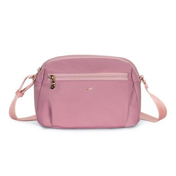 J II 斜背包 暮光大容量尼龍斜背包-戀愛粉-8110-27