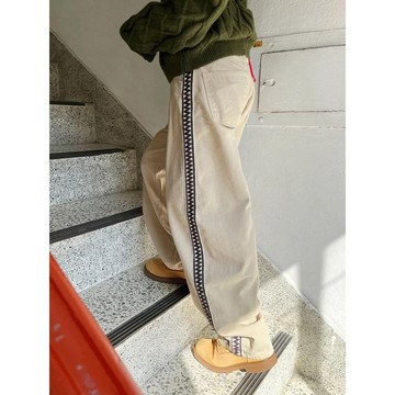 Codibook｜韓國 kim9hope 68 西部風格寬版錐形長褲［預購］長褲 闊腿褲 女裝