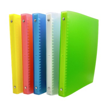 蝦皮隔日到貨 誌揚 PP 果凍無印 26孔檔案夾 B5-藍 墊腳石購物網