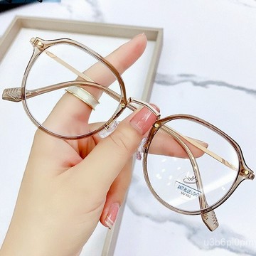 👓近視眼鏡👓【9532】小紅書推薦 男女同款鏡框 複古眼鏡平光鏡 百搭眼鏡 個性時尚眼鏡 無度數眼鏡 拍照眼鏡 平光鏡女