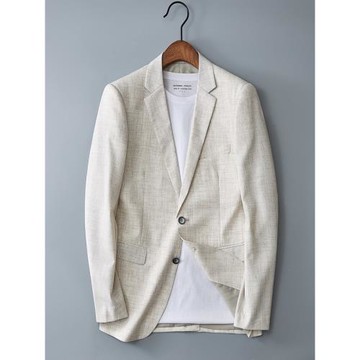 西裝外套男休閑英倫風純色免燙商務正裝春秋季潮流韓版西服上衣男