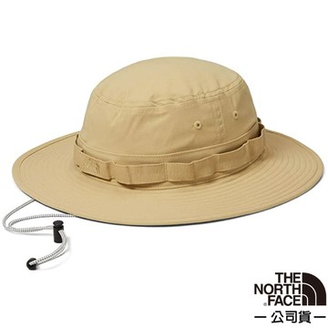 【美國 The North Face】中性款 輕質透氣遮陽登山健行遮陽帽/5FXF-LK5 卡其 N