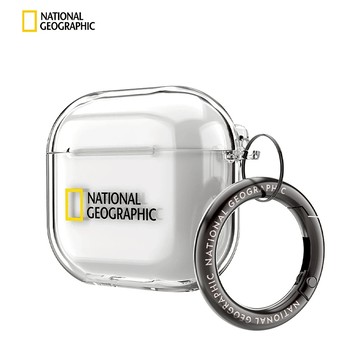 國家地理 National Geographic｜AirPods Pro 3系列 Clear Case透明耳機殼 防摔殼