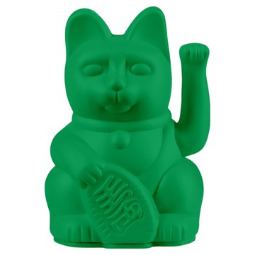 DONKEY 幸運繽紛招財貓 迷你款 翡翠綠 10cm
