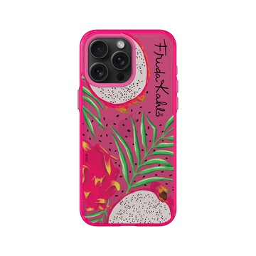 iPhone 15 Pro Max Clear 粉漾桃 - Frida Kahlo - 火龍果