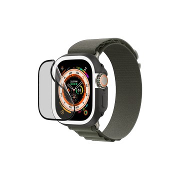 Apple Watch Ultra (49mm) Apple Watch 3D壯撞貼 黑