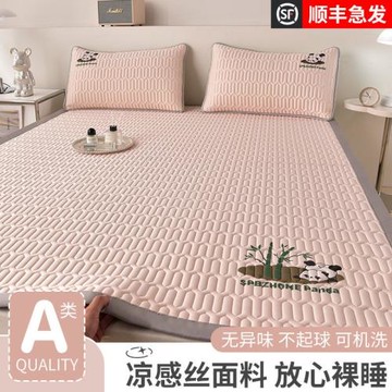 春風里冰絲乳膠涼席夏天2024新款夏季席子三件套學生宿舍單人水洗