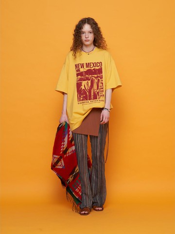 Beach Coverup Setup Skirt_Solid Brick (MS458ZW67C)