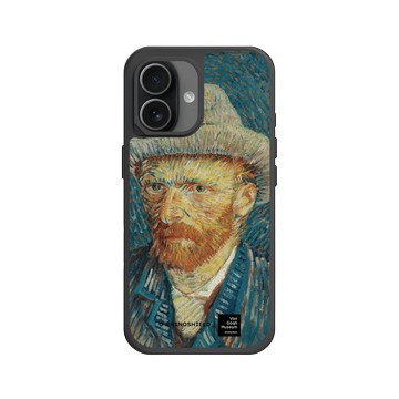 iPhone 17 SolidX 黑 - Van Gogh Museum - 戴灰氈帽的自畫像