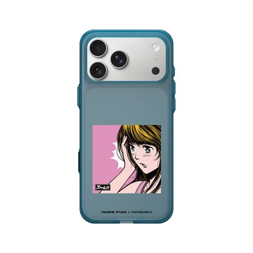 iPhone 17 Pro Max Clear (相機按鈕) 夜幕藍 - Paiheme Studio - 女孩