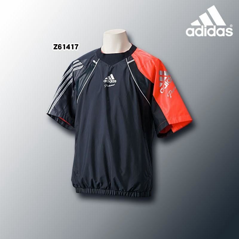 50%OFF アディダス adidas professhonal Revo アディダスプロフェッショナル Revo 半袖Vネックウィンドジャケット  BT459 3色展開 | LINEブランドカタログ