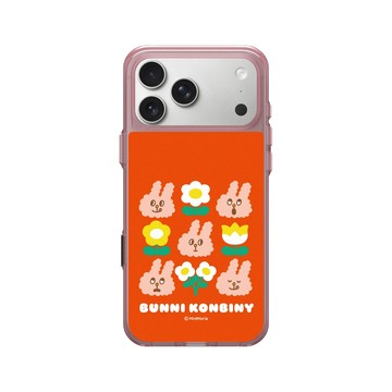 iPhone 17 Pro Max Clear (相機按鈕) 晶醺玫 - Bunni Konbiny - 花現 MOGU