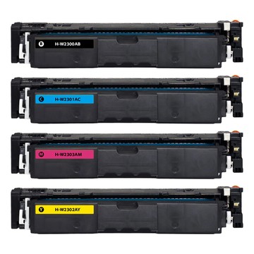 HP 【TC碳粉匣】HP 230A 副廠碳粉匣 W2300A/W2301A/W2302A/W2303A 適 HP 4203dn/MEP 4303dw/4303fdw