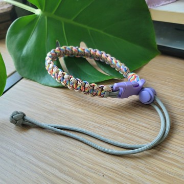 【La Petite Rose 小薔薇】手工編織 飲料提繩 傘繩 提帶 環保杯