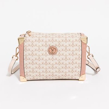 PLAYBOY - 斜側背包 MilkshakeBunny系列 - 粉色