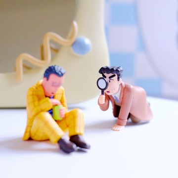 【蠟筆小新】🇯🇵日本商品 名偵探小新公仔扭蛋 全套5款 妮妮 園長老大 肥嘟嘟左衛門 日落小物 收藏小物 生日禮物