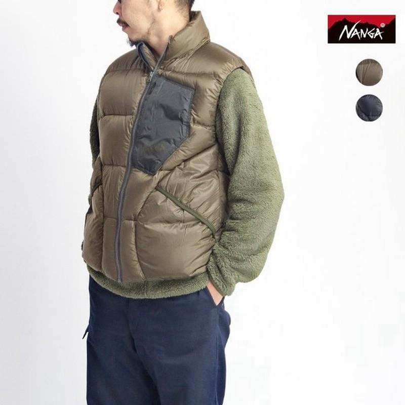 ナンガ Nanga ダウンベスト Mazeno Ridge Vest ナンガダウン 日本製 メンズ 通販 Lineポイント最大0 5 Get Lineショッピング