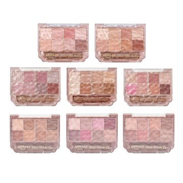 [快速出貨]【Canmake】八色眼影盤 小巧眼影調色盤 霧面啞光細閃