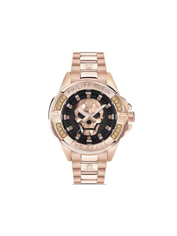 Philipp Plein - Hyper $hock The $kull 41mm - unisex - Brass/stainless steel/Metal/Mineral Glass - One Size - Black