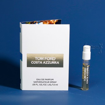 Tom Ford 蔚藍海岸 金色版 Costa Azzurra 中性淡香精 1.5ML 可噴式 試管香水 2021新品