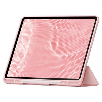 SINJIMORU 可收納Apple Pencil的iPad智慧保護殼  1個  粉沙色  iPad Air 第7代 (M3) 13吋 / iPad Air 第6代 (M2) 13吋