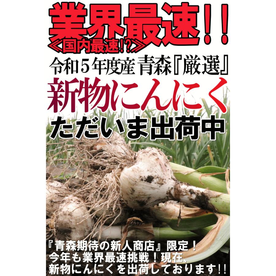 にんにく 青森産 福地ホワイト六片種 バラ 500ｇ 送料無料 訳あり 青森にんにく お料理に 大小混合 ブランド品種 b01