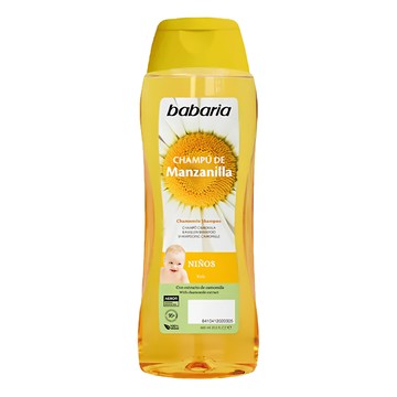 Babaria兒童洋甘菊洗髮露 600ml 嬰幼兒童適用  1瓶