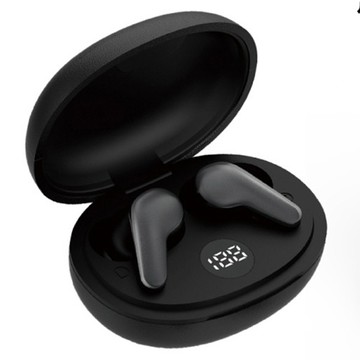 Kinyo 5.0 高感立體聲藍牙耳機 充電盒29g + 耳機8g 8 x 14 x 3.5cm  BTE-3940  黑色