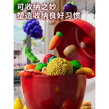 兒童水果蔬菜切切樂玩具可啃咬仿真廚房寶寶過家家新年禮物男女孩