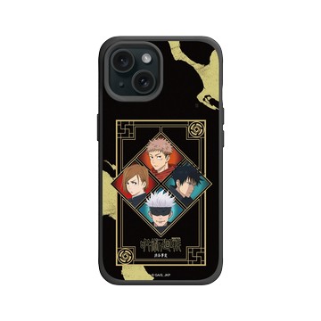 iPhone 15 SolidX 黑 - Jujutsu Kaisen 咒術迴戰 S2 - 澀谷事變戰鬥系列-咒術高專