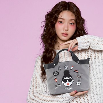 HAPPYFACE 怪經典EMMA小型手提包 日本京都品牌 (HA0010B)