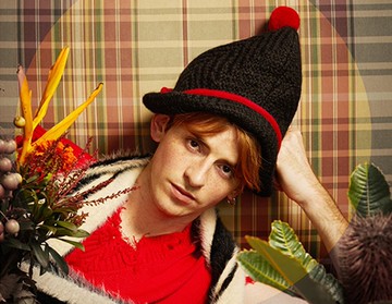 歐式復古 童話系列 煙囪可愛球球尖頂羊毛帽子