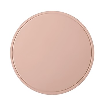 小麥購物 雙面矽膠隔熱墊 花紋款 G755 93g  粉棕色  3個