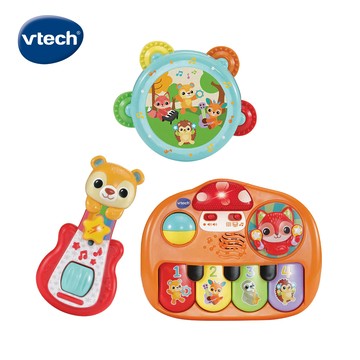 【Vtech】森林動物樂團組_廠商直送