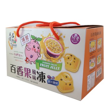 蒟蒻乾 【台灣風情】百香果果凍1000g(6盒) (中秋禮盒)