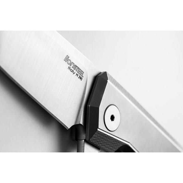 ライオンスチール MT01GY MYTO ハイテック EDC 折り畳みナイフ M390鋼 グレーチタン ハンドル,lionSTEEL knife