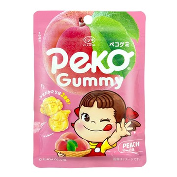 FUJIYA不二家 PEKO造型QQ糖-蜜桃口味(50g)
