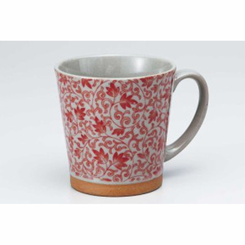 マグカップ コップ コーヒー 土物サラサ赤 マグ カフェオレ 紅茶 スープ ギフト 業務用 家庭用 おしゃれ かわいい インスタ 通販 Lineポイント最大1 0 Get Lineショッピング