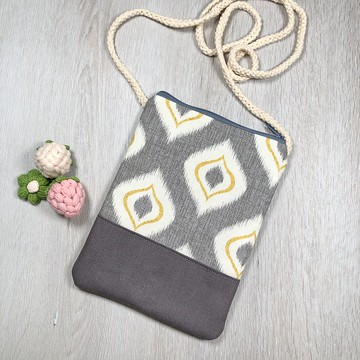 電話包/肩背包/鈄背包/手機袋 / 手機包 ~ 點點燭光 (D-28)