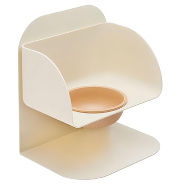 Arrr 寵物飼料碗架 貓狗適用 四段高度可調整  Sweet Corn  1組