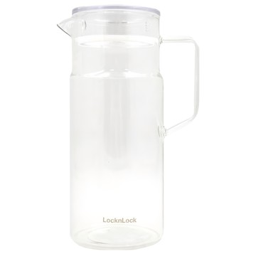 LocknLock 樂扣樂扣 Metro 都會耐熱玻璃壺  透明  1.2L  1個